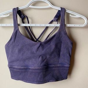 Lululemon Purple Free to be Bra Longline